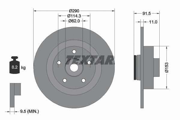 Brake Disc (92317603)