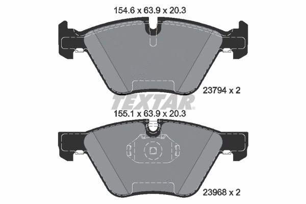Brake Pad Set, disc brake (2379401)