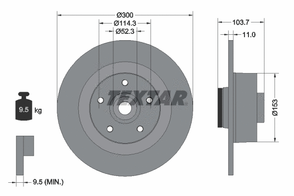 Brake Disc (92196103)