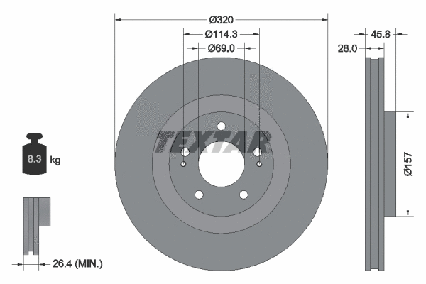 Brake Disc (92306503)