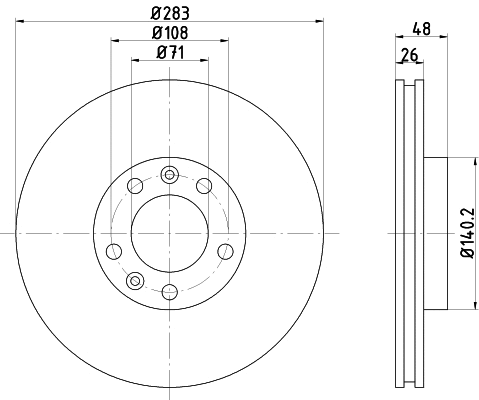 Brake Disc (92064500)