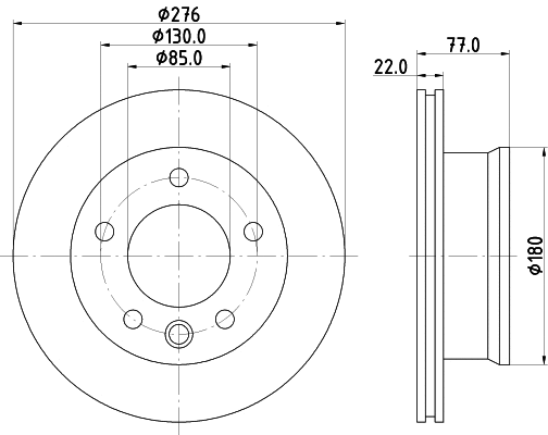 Brake Disc (92105400)