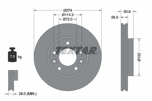 Brake Disc (92174703)