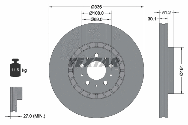 Brake Disc (92126705)