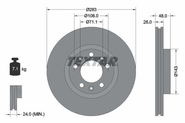 Brake Disc (92111803)