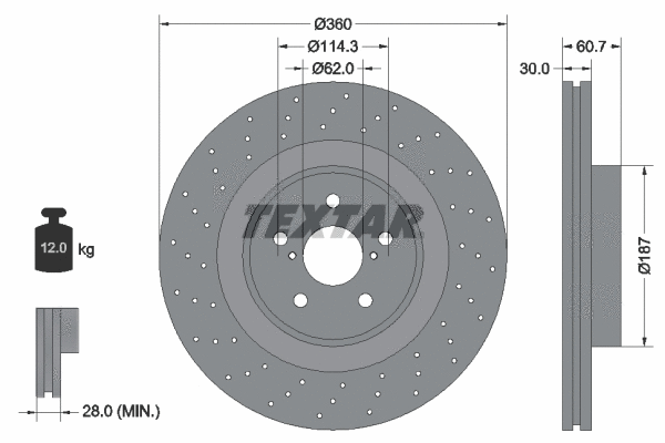 Brake Disc (92199703)