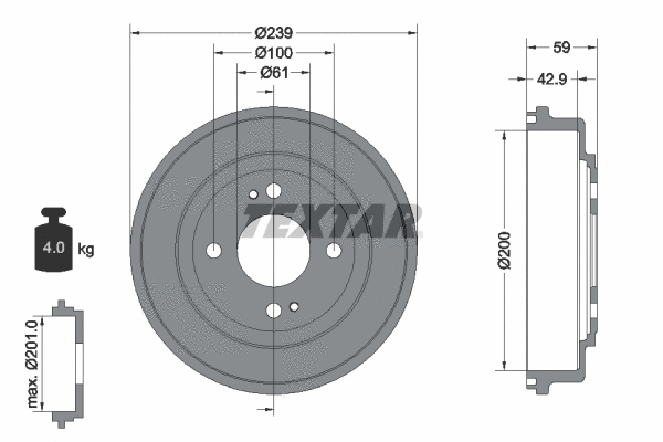 Brake Drum (94015300)