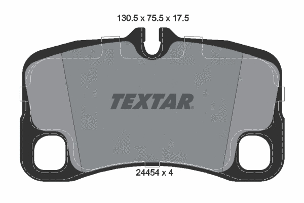 Brake Pad Set, disc brake (2445401)