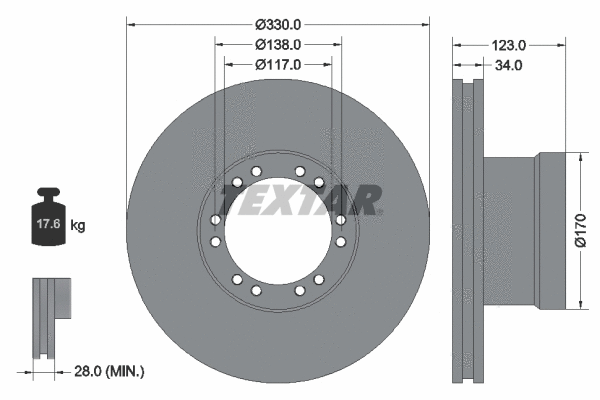 Brake Disc (93187700)