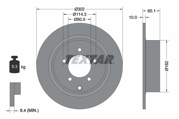 Brake Disc (92255103)