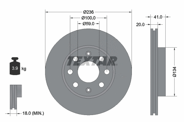 Brake Disc (92133400)
