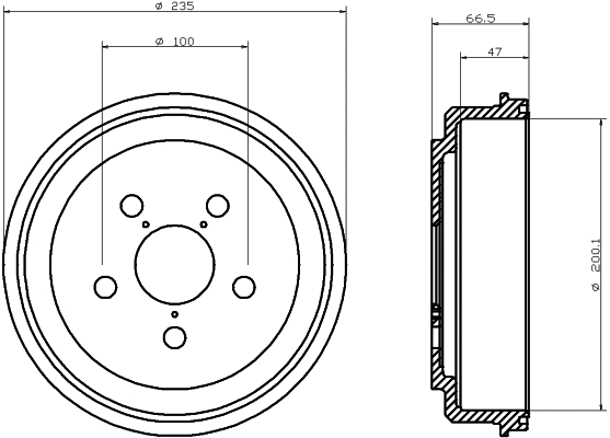 Brake Drum (94018000)