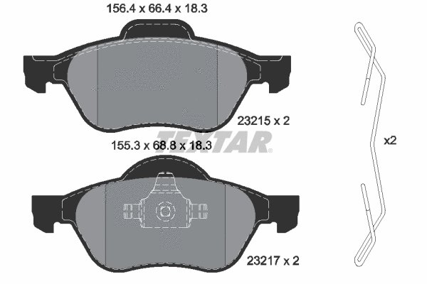 Brake Kit, disc brake (89013900)