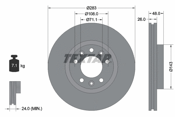 Brake Disc (92232503)