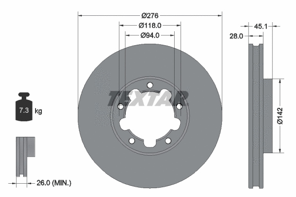 Brake Disc (92324003)