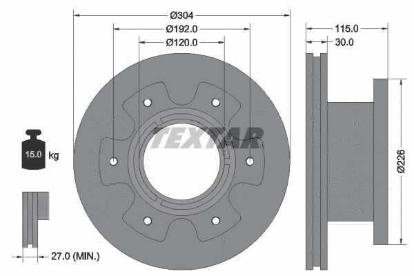 Brake Disc (93191600)
