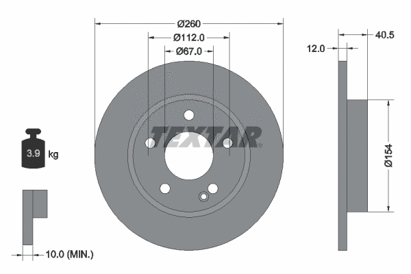 Brake Disc (92091200)