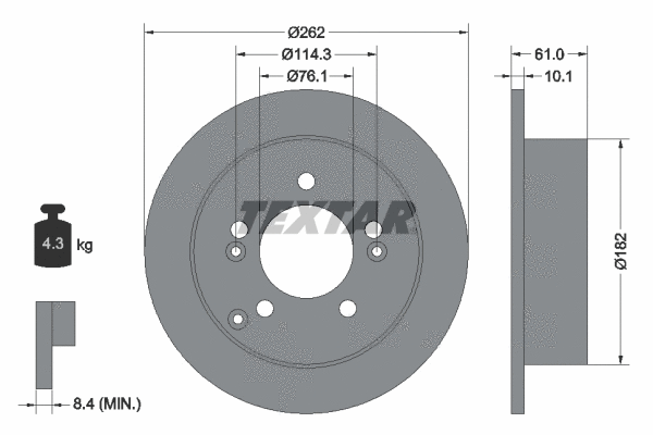Brake Disc (92156803)