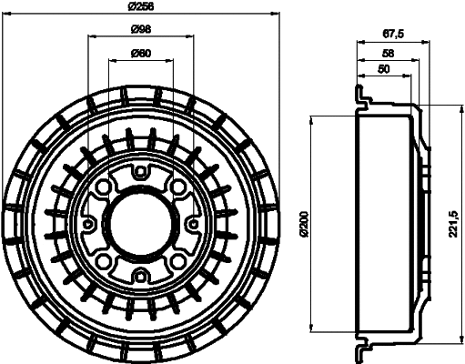 Brake Drum (94015600)
