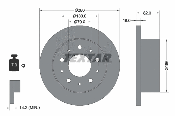 Brake Disc (92116203)