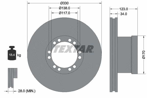 Brake Disc (93142400)