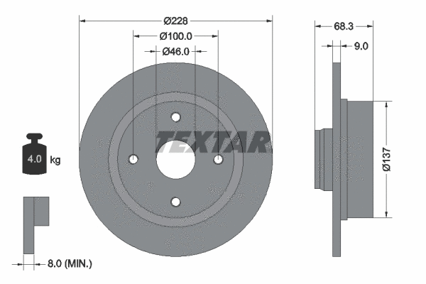 Brake Disc (92066100)