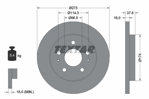 Brake Disc (92138200)