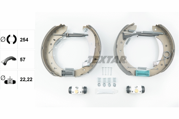 Brake Shoe Set (84049601)