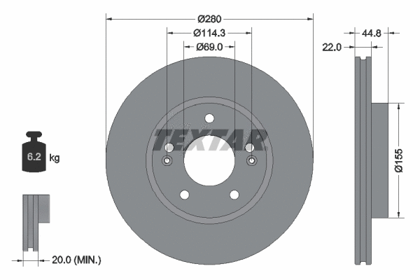 Brake Disc (92314703)