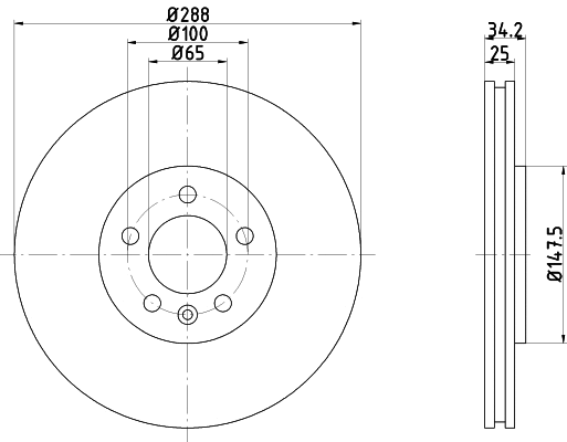 Brake Disc (92082400)
