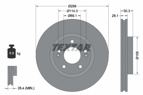 Brake Disc (92253600)