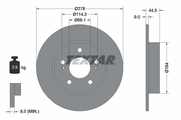 Brake Disc (92113103)