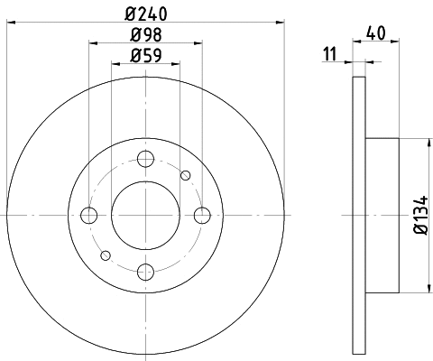 Brake Disc (92041400)