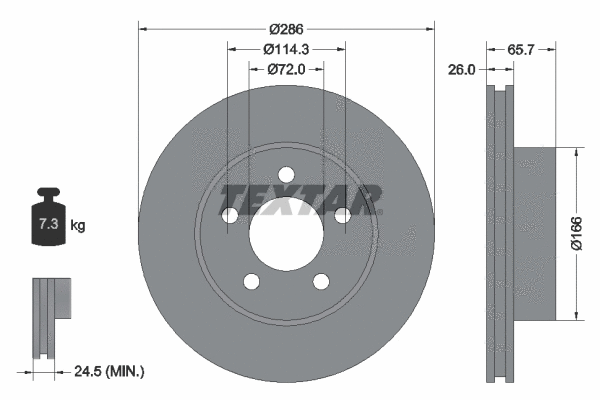 Brake Disc (92169003)