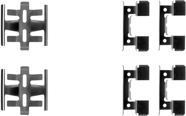 Accessory Kit, disc brake pad (82044800)