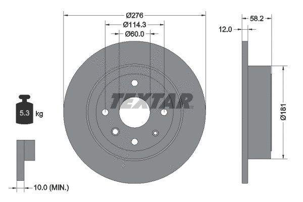 Brake Disc (92225103)