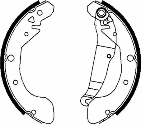 Brake Shoe Set (91072000)