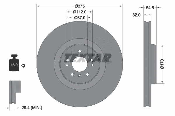Brake Disc (92176603)