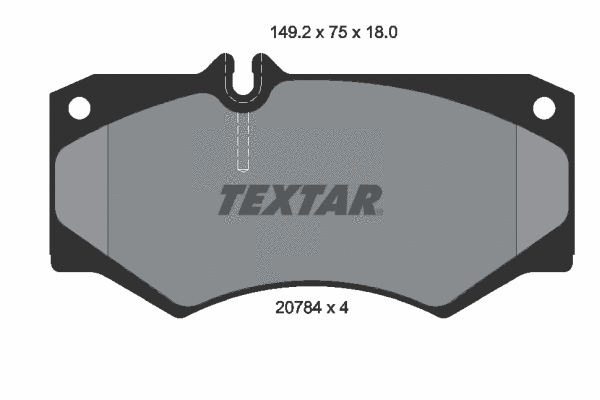 Brake Pad Set, disc brake (2078401)