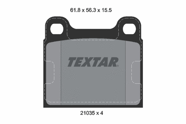 Brake Pad Set, disc brake (2103501)
