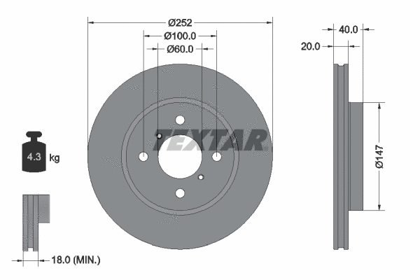 Brake Disc (92320603)