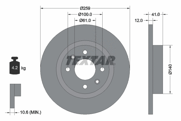 Brake Disc (92175100)