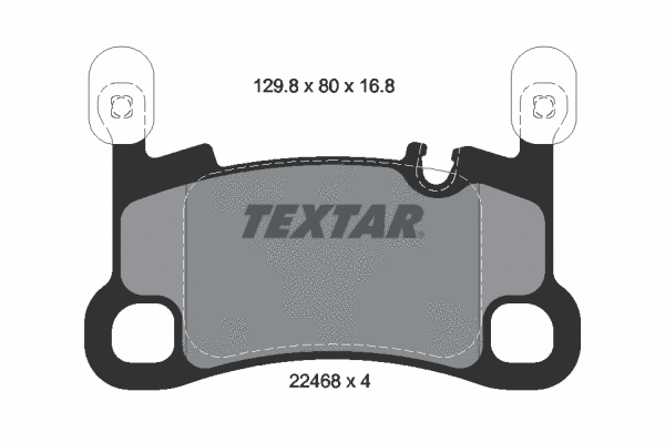 Brake Pad Set, disc brake (2246801)