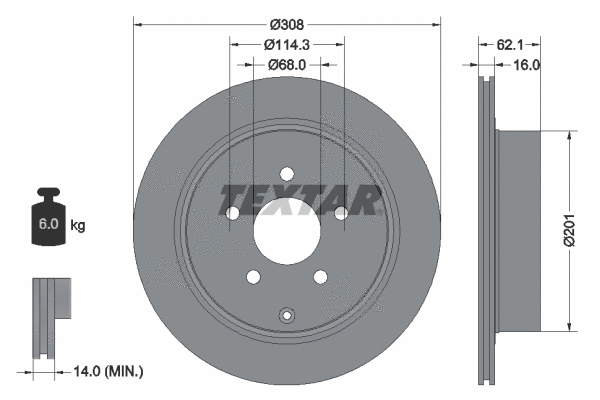 Brake Disc (92149300)