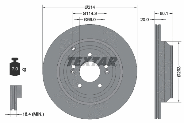Brake Disc (92273703)