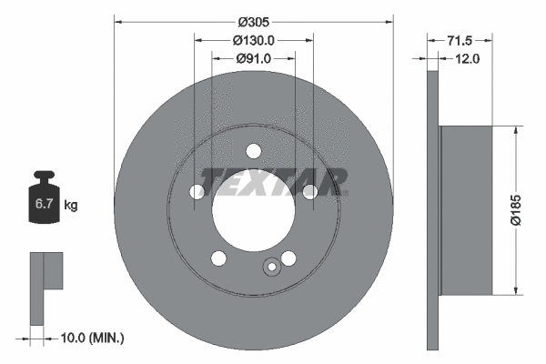 Brake Disc (92228800)