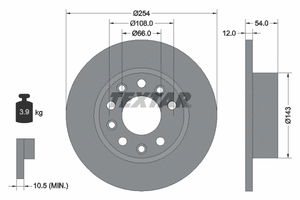 Brake Disc (92040400)
