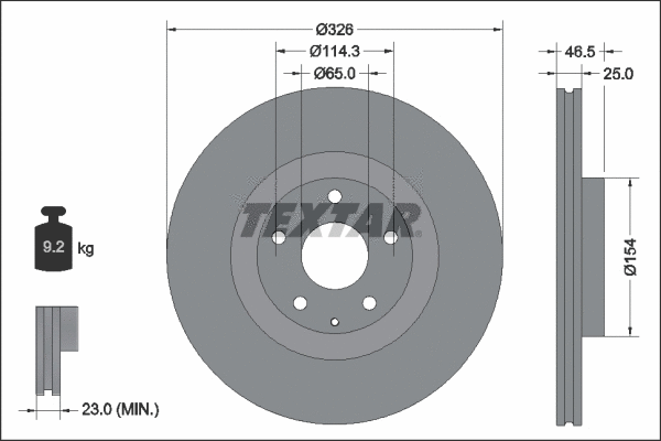 Brake Disc (92337603)