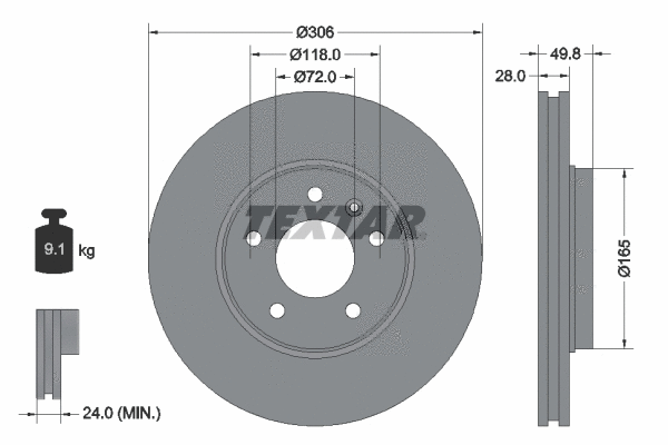 Brake Disc (92116005)