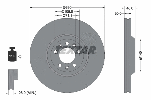 Brake Kit, disc brake (89008600)